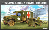 1/72 Academy U.S. Ambulance & Tow Truck 13403
