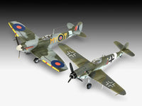 1/72 Revell Germany Combat Set Messerschmitt Bf109G-10 - Spitfire Mk.V 03710
