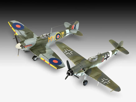 1/72 Revell Germany Combat Set Messerschmitt Bf109G-10 - Spitfire Mk.V 03710