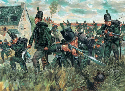 1/72 Italeri Waterloo (200 Years) 95th rgt. "Green Jackets" 6083