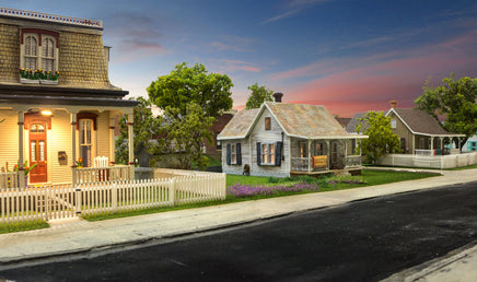 O Woodland Figures & Accents Picket Fence A3004