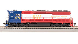 HO Broadway Ltd EMD SD45 NW 1776 Bicentennial High Hood Paragon4 Sound/DC/DCC 7942