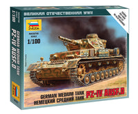 1/100 Zvezda German Medium Tank Pz.IV Ausf.D 6151