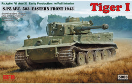 1/35 Ryefield Models Pz.Kpfw.VI Ausf. E Early Production Tiger I w/Full Interior 5003