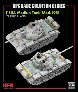 1/35 Ryefield Models T-55A Medium Tank Mod 1981 Upgrade Parts Set for RM-5098 2055