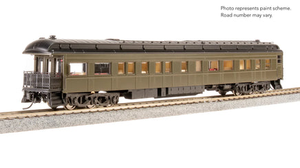 HO Broadway Ltd Unlettered Business Car Pullman Green w/Clerestory Roof 8960 - MPM Hobbies