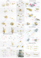 1/350 Pontos Model USS CA-35 Indianapolis 1945 Detail Up Set for Academy 35017F1