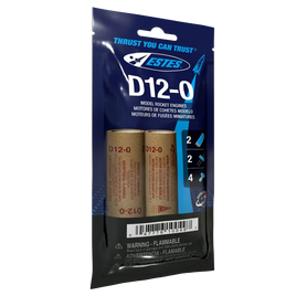 Estes Rockets D12-0 Engines 010049