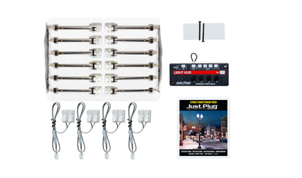 HO Woodland Double Lamp Post Value Pack 5901 - MPM Hobbies