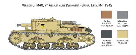 1/56 Italeri Italian Tanks & Semoventi 25768