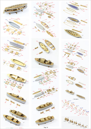 1/200 Pontos Model HMS Hood 1941 Detail Up Set 23009F1