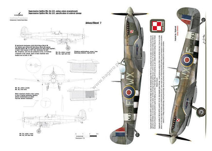 Kagero Publishing Supermarine Spitfire Mk. IX/XVI and other 07029