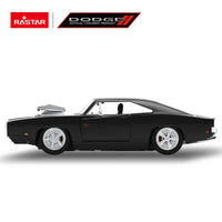 1/16 Rastar Exotic R/C Dodge Charger R/T with Engine Version - Black 99010B