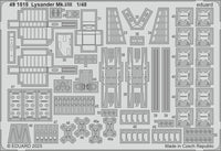 1/48 Eduard Lysander Mk.I/III BIG49452