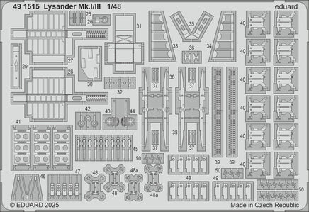 1/48 Eduard Lysander Mk.I/III BIG49452