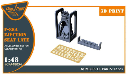 1/48 Clear Prop CPA48054 F-86A Ejection seat late (CP) 48054