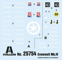 1/56 Italeri Cromwell Mk. IV 25754