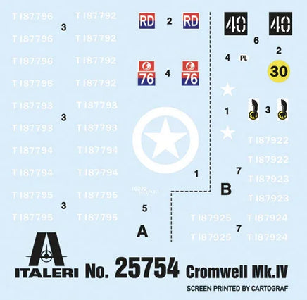1/56 Italeri Cromwell Mk. IV 25754