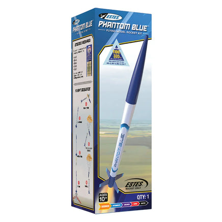 Estes Rockets Phantom Blue 2483 - MPM Hobbies