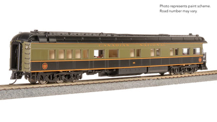 HO Broadway Ltd CN Heavyweight 5-Car Passenger Set Green/Black/Yellow Scheme 9101 - MPM Hobbies