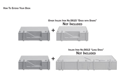 1/35 Italeri Dock with Stairs 5615