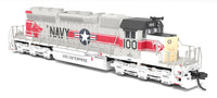N Broadway Ltd EMD SD40-2 US Navy Fantasy Scheme Paragon4 Sound/DC/DCC 9474