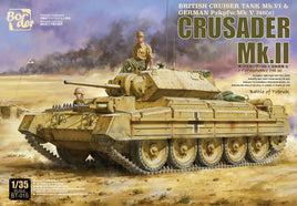 1/35 Border Model Crusader Mk.II British Cruiser Tank Mk.VI & German Pzkpfw.Mk V746(E) BT015