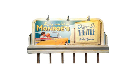 HO Woodland Monroe's Drive-In 5794 - MPM Hobbies