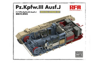 1/35 Ryefield Models Pz.Kpfw.III Ausf. J w/Full Interior Kit 5072