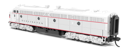 N Broadway Ltd EMD E8A CB&Q 9945B w/ Red Stripes, Paragon4 Sound/DC/DCC 8817