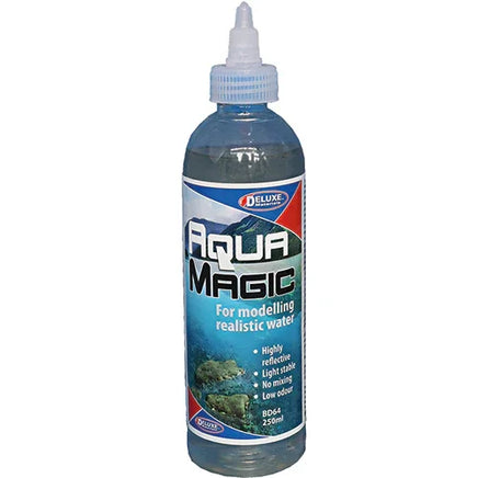 Bottle of Aqua Magic for modeling realistic water on a white background