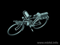 1/35 Master Box German Military Bicycle WWII Era 35165
