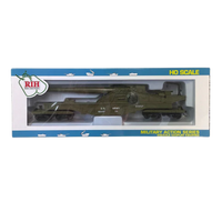 HO Rock Island US Army Big Gun with Crank (Raise/Lower) 32163