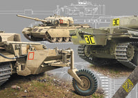1/72 ACE Model Long Range Centurion Mk.3/5 (w/External Fuel Tanks) 72428