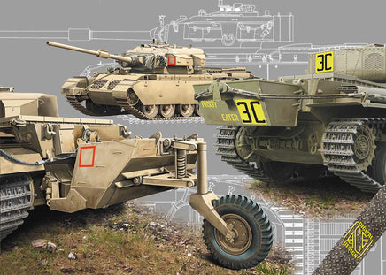 1/72 ACE Model Long Range Centurion Mk.3/5 (w/External Fuel Tanks) 72428