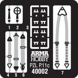 1/48 Arma Hobby PZL P.11c Model Kit 40002