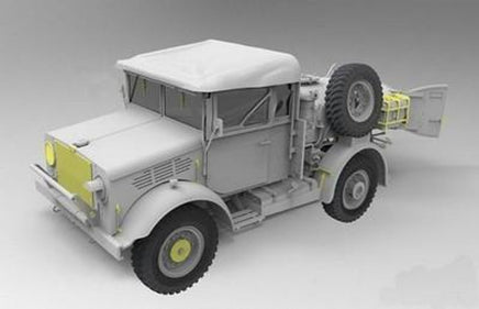 1/35 Gecko Models Bedford MWC 15-cwt 4x2 200 Gallon Water Bowser Truck Close Cab 35GM0024