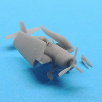 1/350 Black Cat Models Grumman F4F Wildcat, folded wings (x6) AC350139B