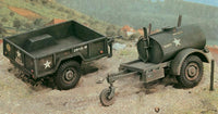 1/35 Italeri 250 gal.s Tank Trailer - M101 Cargo Trailer 229