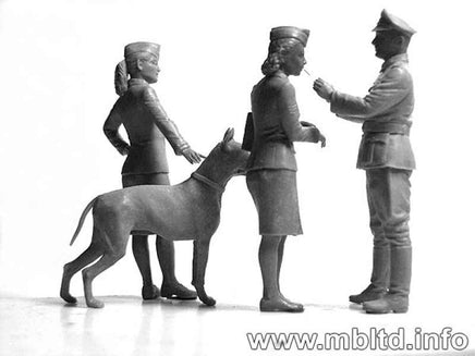 1/35 Master Box Women at War: Germany Luftwaffe Helferinnen 3557