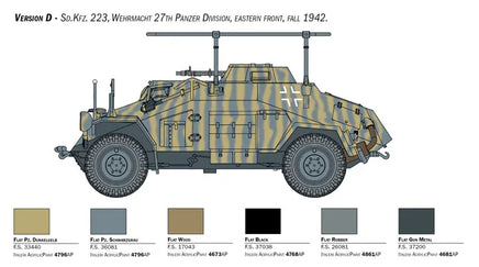 1/56 Italeri Sd. Kfz. 222/223 15769