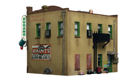 HO Woodland Dugan's Paint Store BR5053
