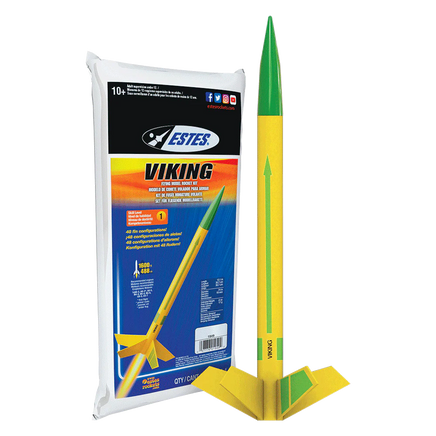 Estes Rockets Viking Flying Model Rocket Kit 001949