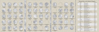 Whitman H.E. Harris Coin Folder - National Park Quarters Collection #2: 2016-2021 2881
