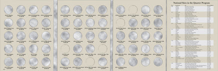 Whitman H.E. Harris Coin Folder - National Park Quarters Collection #2: 2016-2021 2881