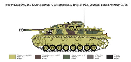 1/35 Italeri Sd. Kfz. 167 Sturmgeschutz IV 0223