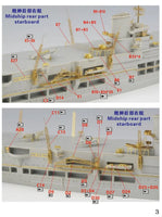 Diagram of a ship's midship rear part with labeled components on a white background.