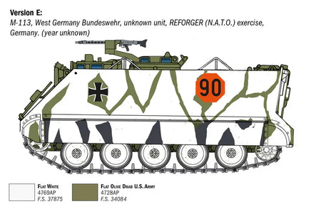 1/35 Italeri M113A1 Armoured Personnel Carrier 6753 - MPM Hobbies