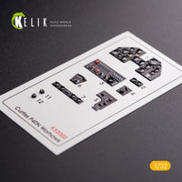 1/32 Kelik P40-N interior 3D decals for Trumpeter kit K32002