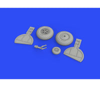 1/32 Eduard Bf 108 wheels spoked 632155